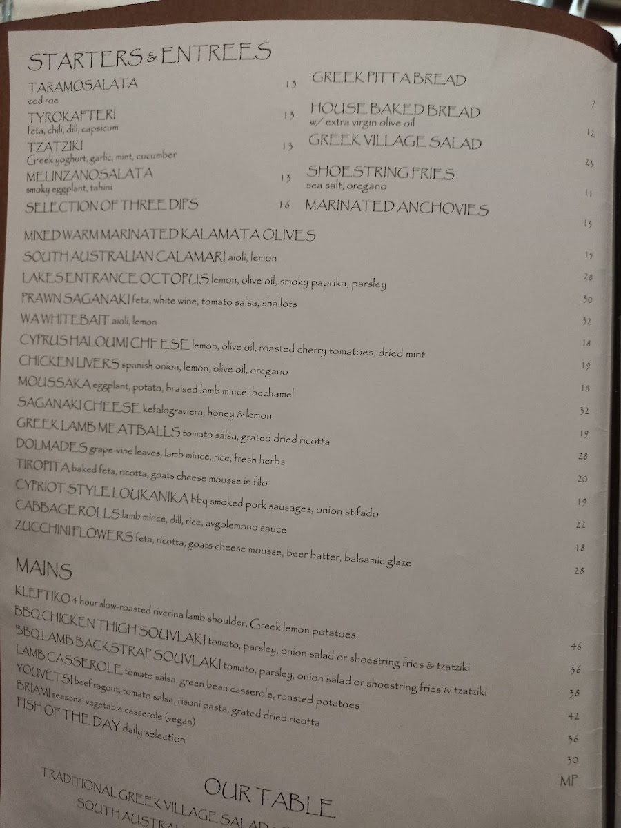 Menu Kouzina Greco-6